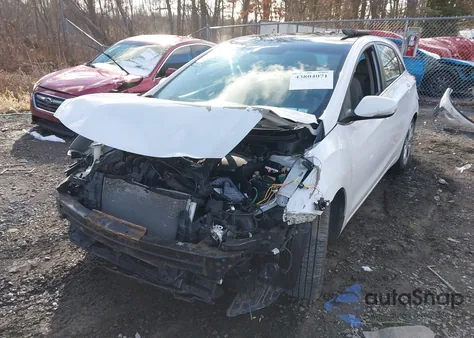 2013 Hyundai Elantra Gt из США, поврежденный, VIN KMHD35LEXDU095013